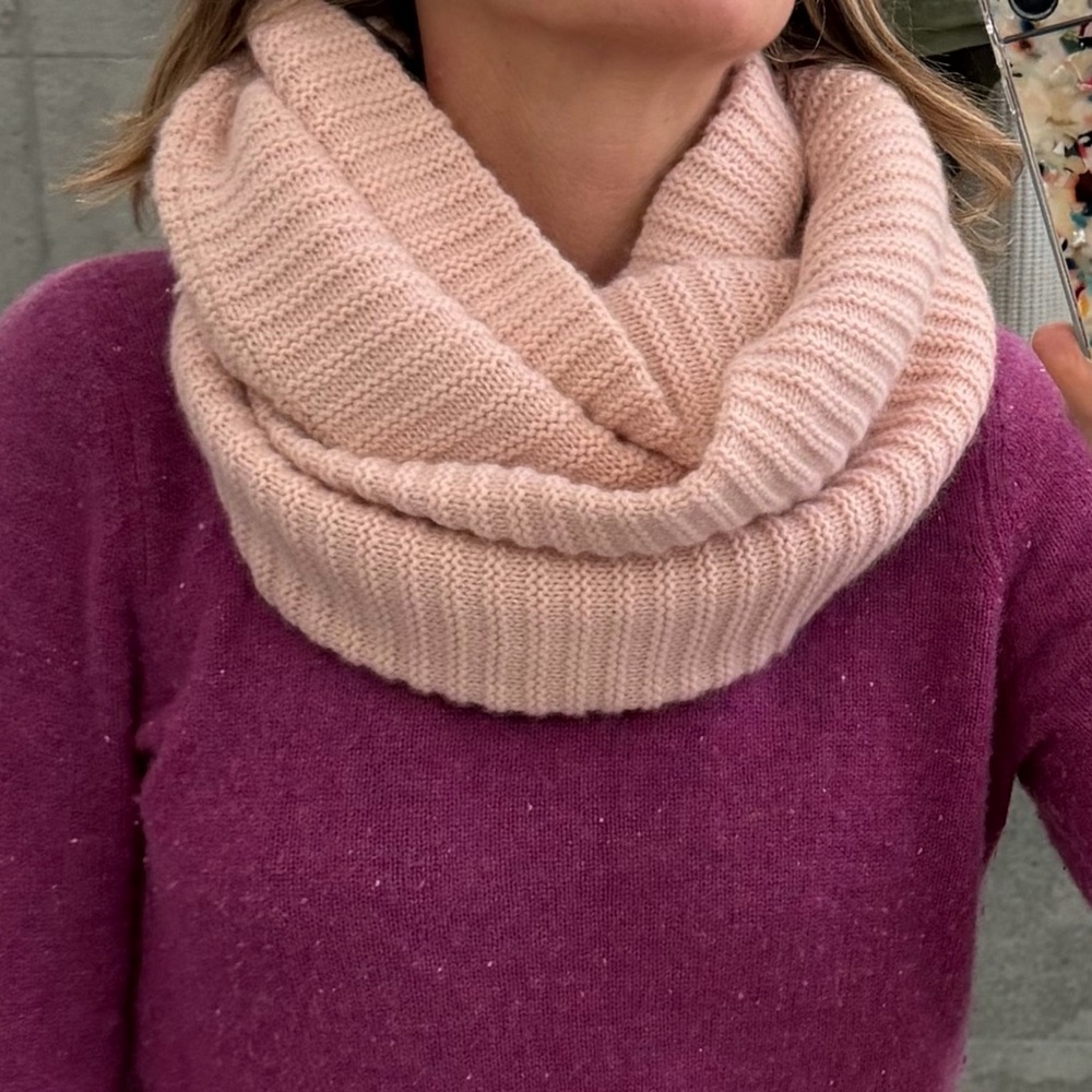 Cashmere infinity scarf J Crew